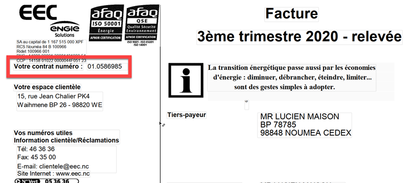 facture