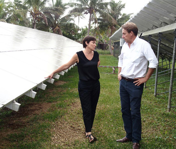 Visite EEC Lifou Annick Girardin