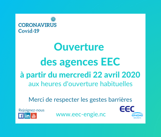 Ouverture agences 22avril2020